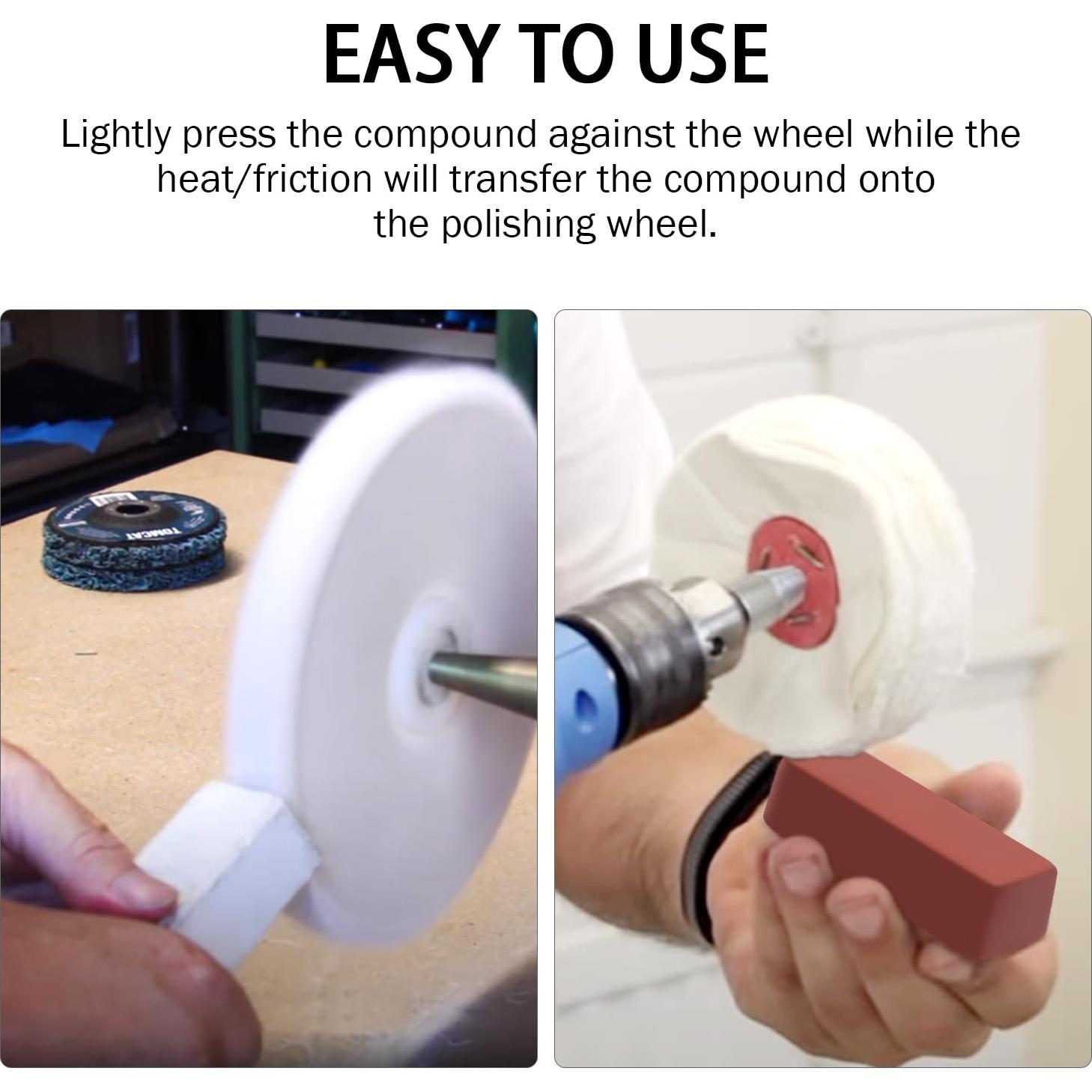 Kit de Pulido SCOTTCHEN 3 Piezas 113g - Verde, Blanco, Rojo