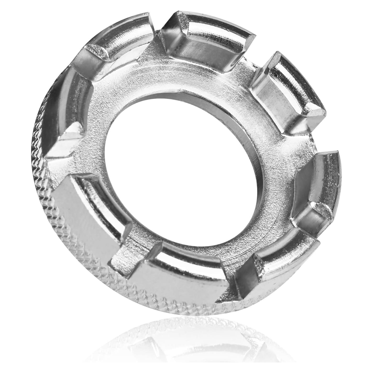 Llave de Radios de Bicicleta Ptiysta 6-en-1 Acero 3.89 cm