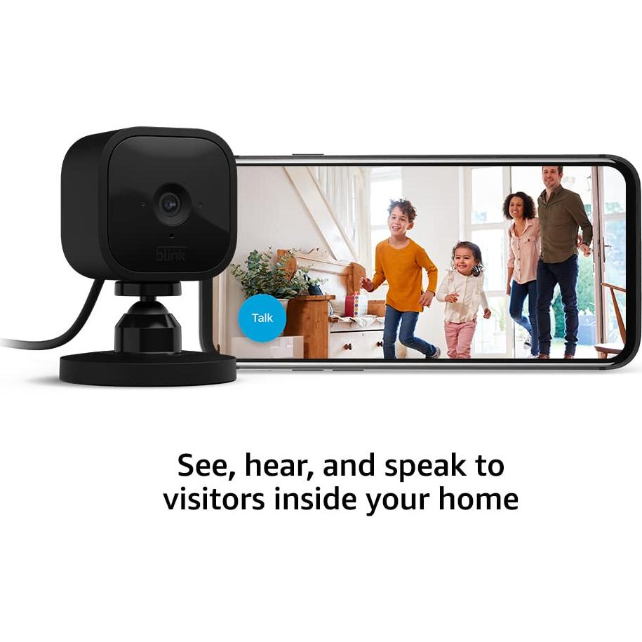 Cámara de Seguridad Interior Blink Mini HD 1080p - Negro
