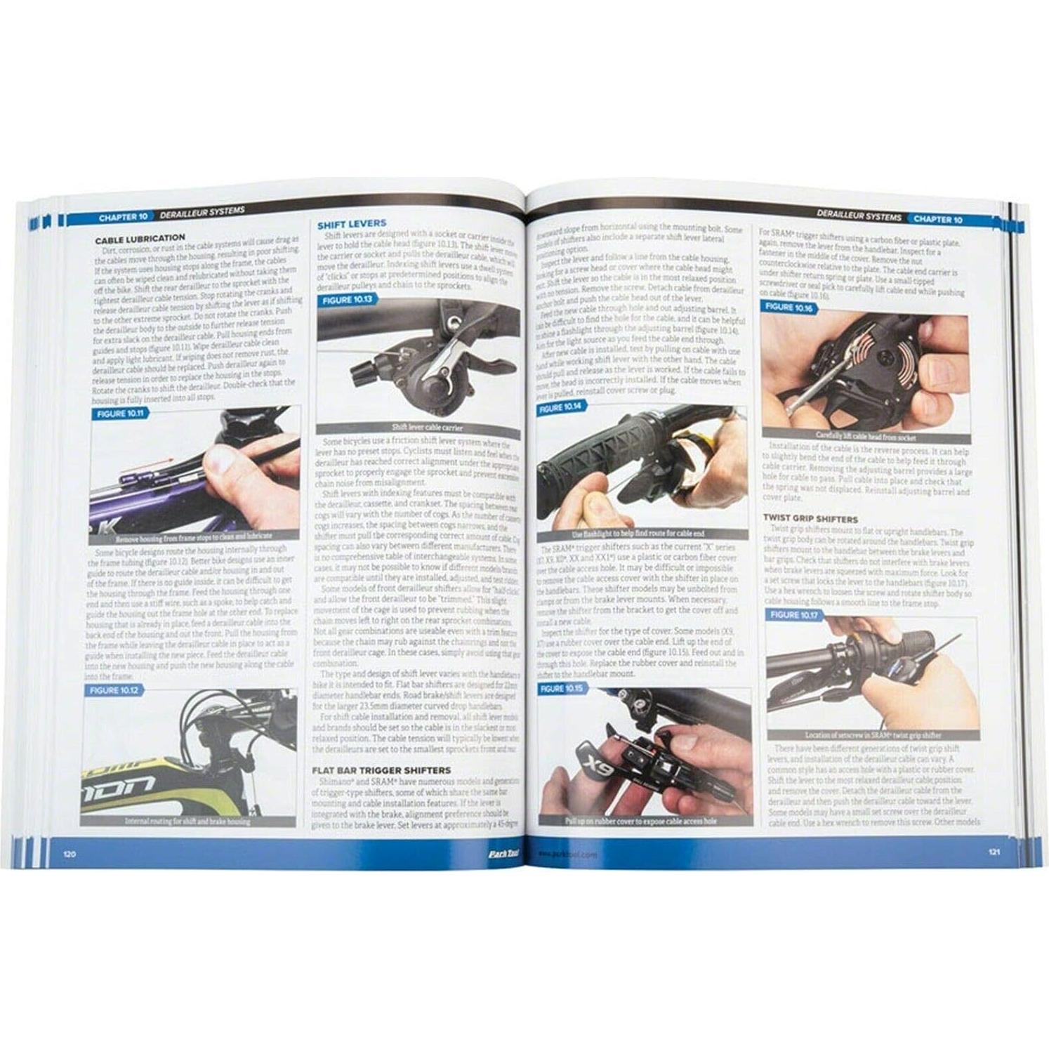 Libro de Reparación de Bicicletas Park Tool BBB-4 A4 Azul