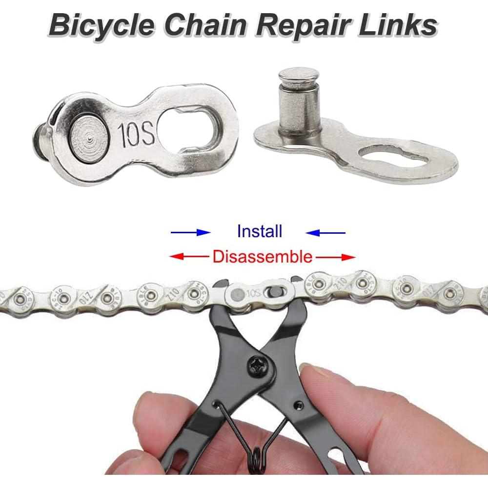 Kit de Herramientas para Reparar Cadenas de Bicicleta Saipe - 10 Velocidades