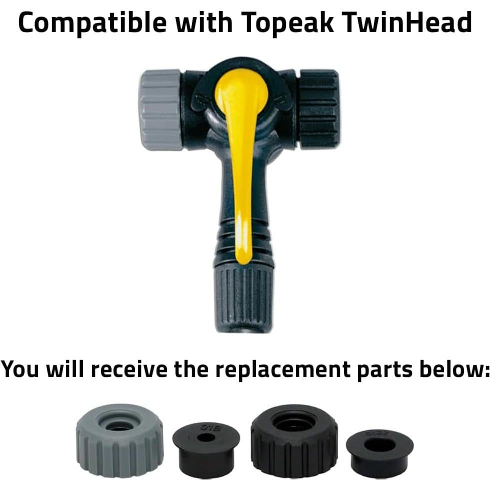 Kit de Reemplazo Topeak Twinhead para Bomba de Bicicleta