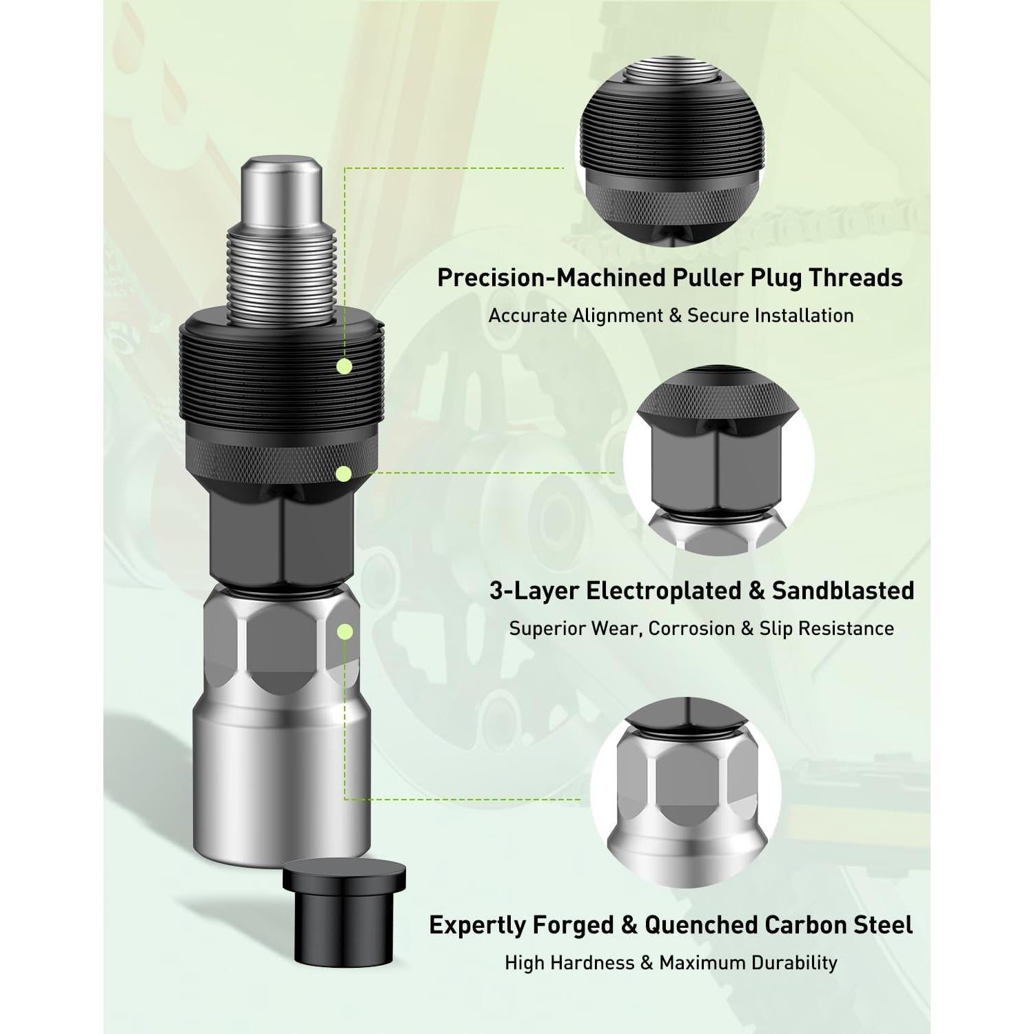 Extractor de Bielas Pawfly para Bicicleta - Acero al Carbono