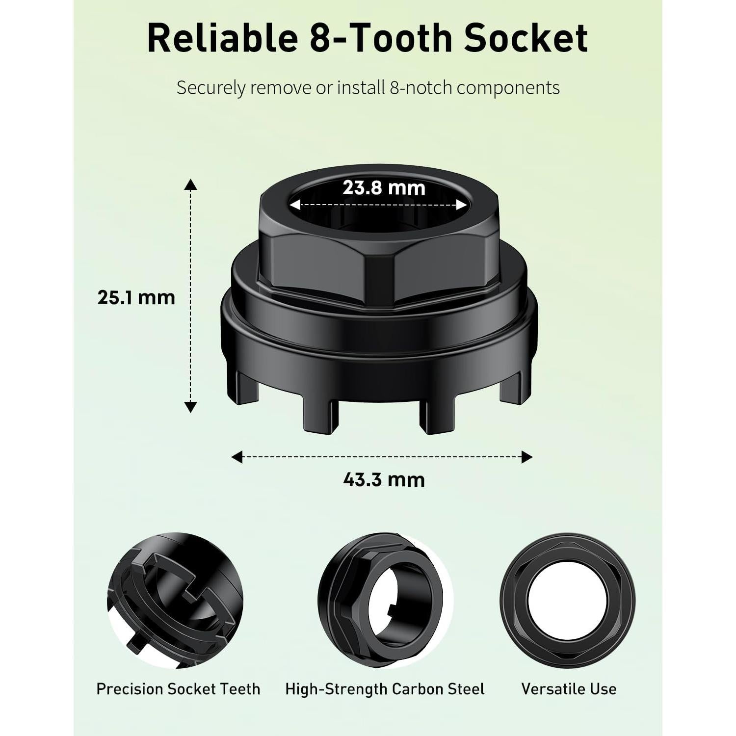 Extractor de Bielas Pawfly para Bicicleta - Acero al Carbono