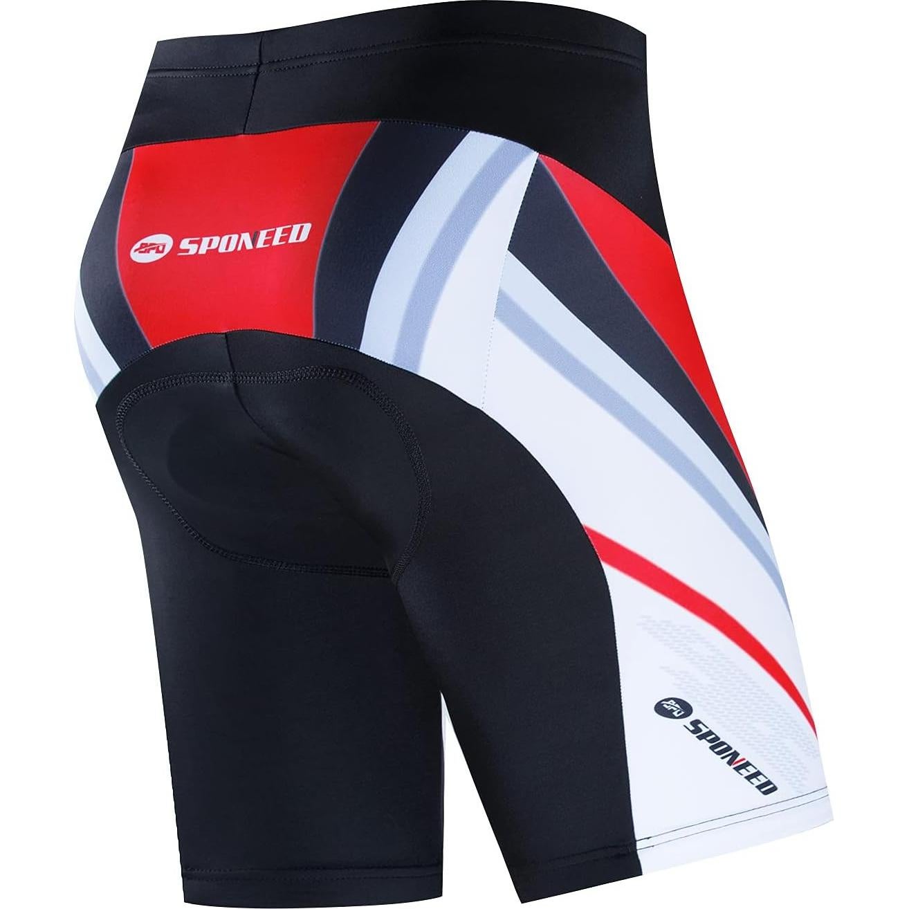 Conjunto de Ciclismo Sponeed para Hombres - Camiseta y Pantalones Cortos