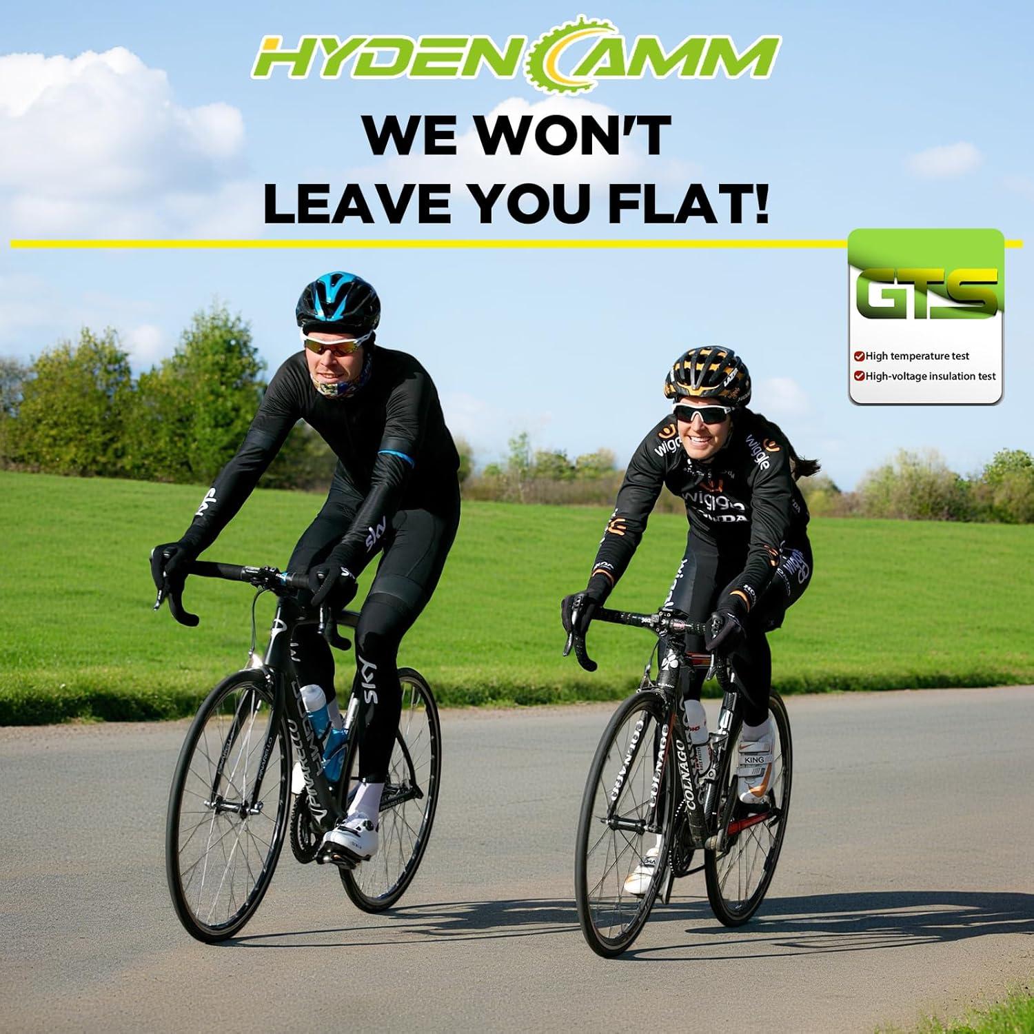 2 Tubos de Bicicleta 700C Hydencamm con Válvula Presta 42mm