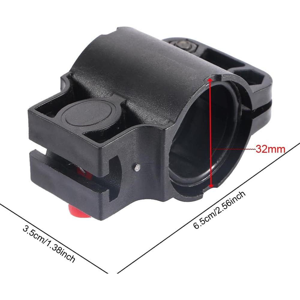 Soporte para Candado de Bicicleta SquEqu Pack de 2 Negro