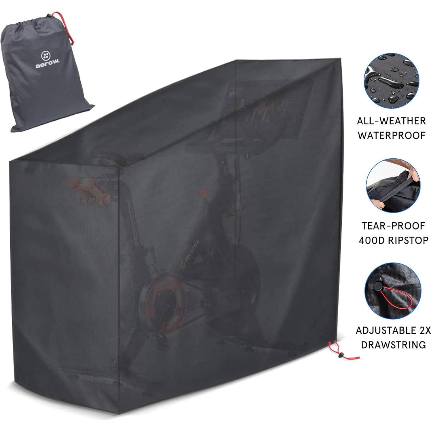 Cubierta Impermeable Aerow para Bicicleta Peloton y Estacionarias