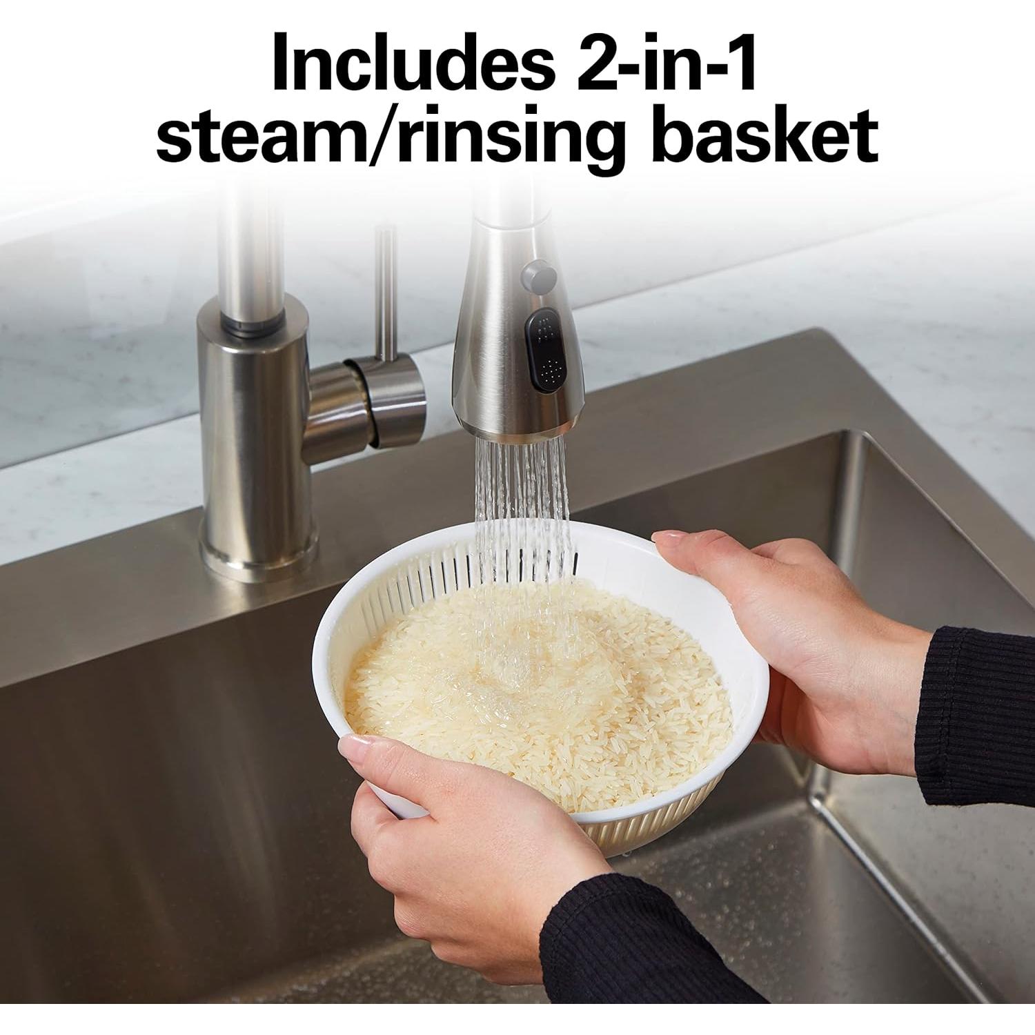 Cocedor de Arroz Digital Programable Hamilton Beach 8 Tazas