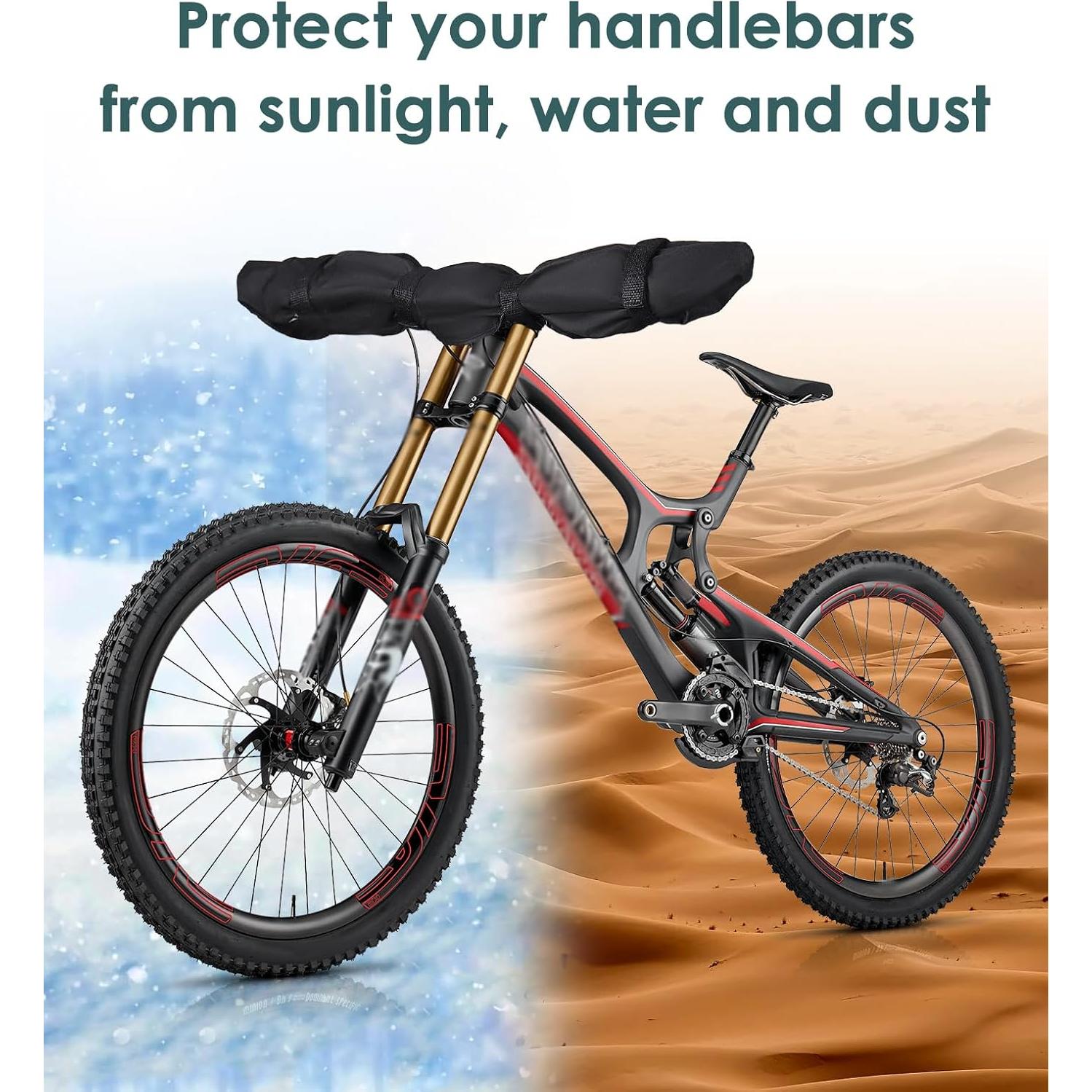 Cubierta de Manillar de Bicicleta CBHCARCAR 91x23 cm Impermeable