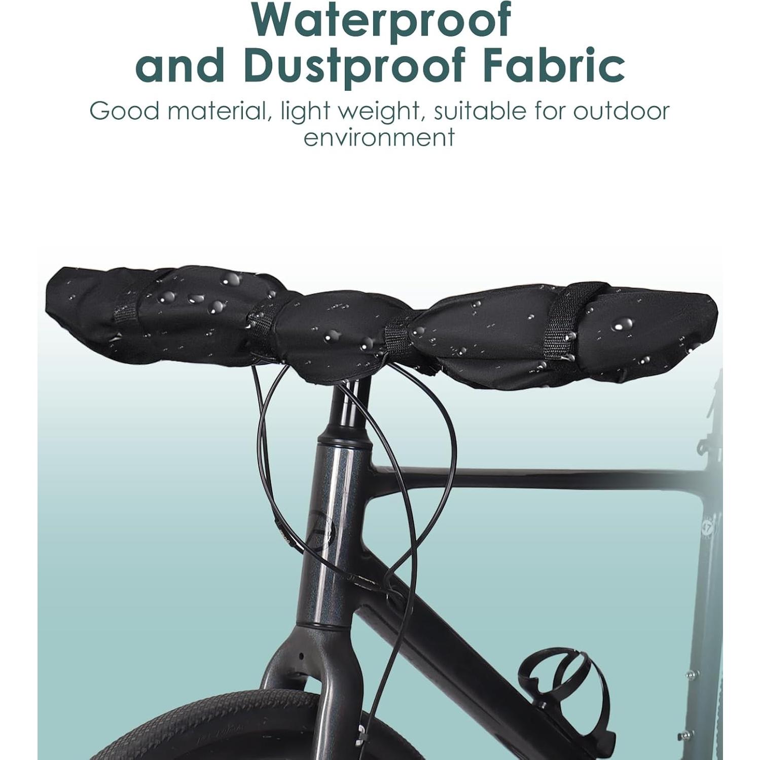 Cubierta de Manillar de Bicicleta CBHCARCAR 91x23 cm Impermeable