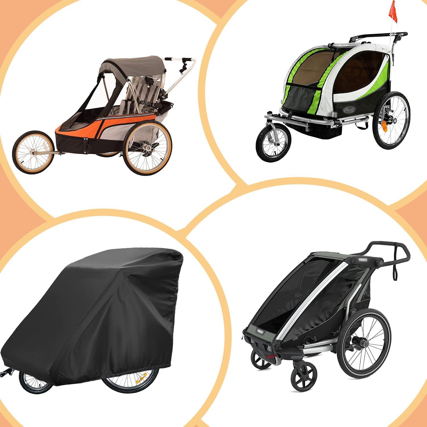 Cubierta Impermeable para Remolque de Bicicleta Sqodok 139.7x83.8cm