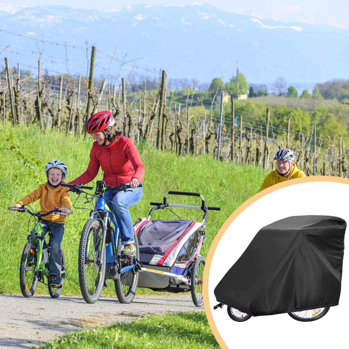 Cubierta Impermeable para Remolque de Bicicleta Sqodok 139.7x83.8cm