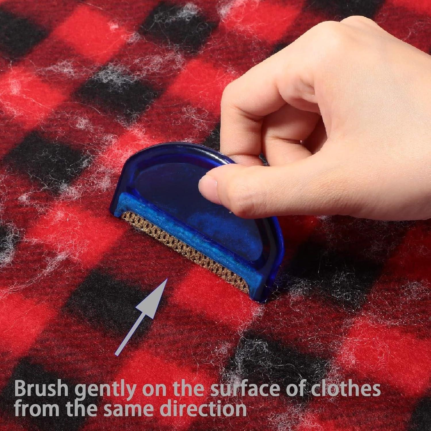 Peines de Cachemira y Afeitadora de Tela Boao - 2 Piezas