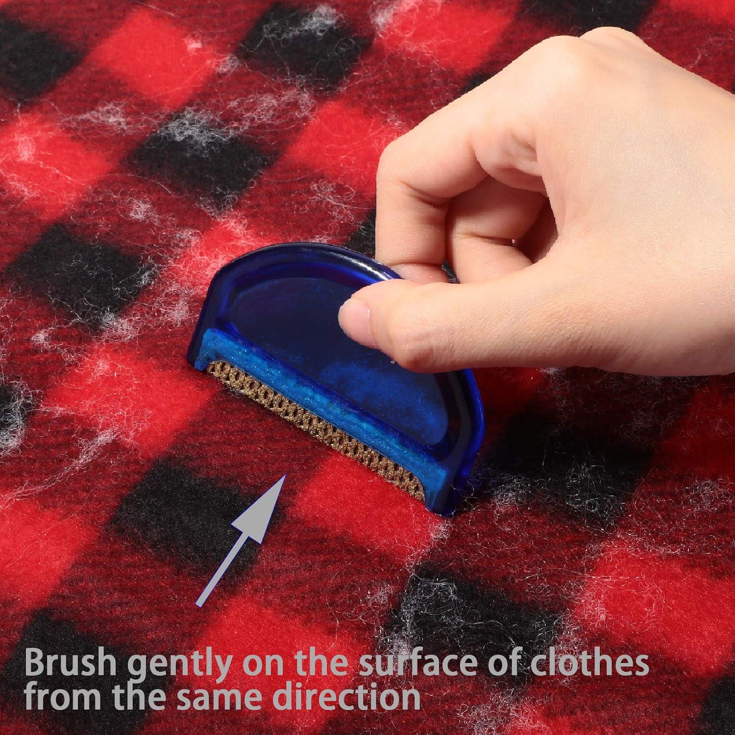 Peines de Cachemira y Afeitadora de Tela Boao - 2 Piezas