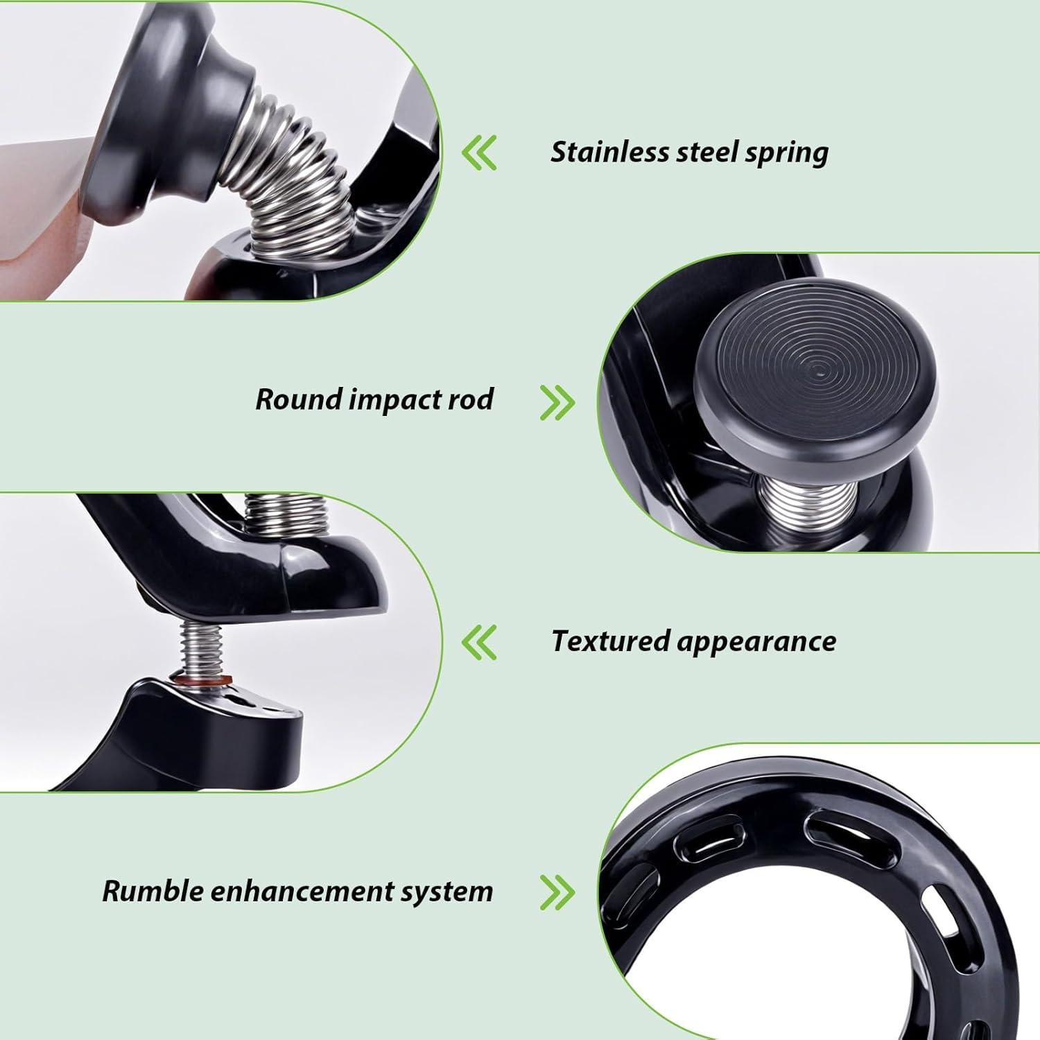 Campana de Bicicleta EBQOSK con Soporte para AirTag - Resistente al Agua