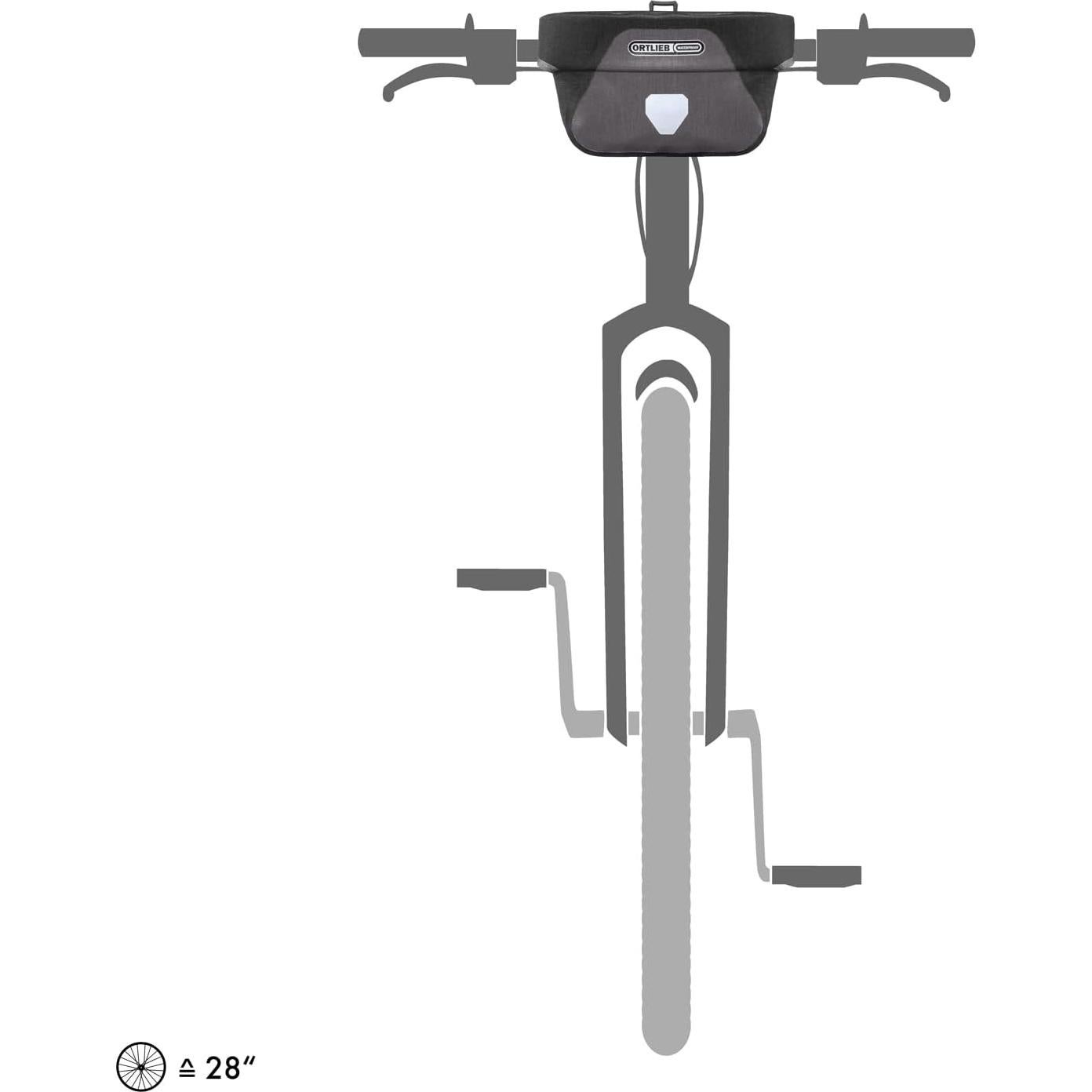 Bolsa de Marco Ortlieb Ultimate 6 5L Granito/Negro