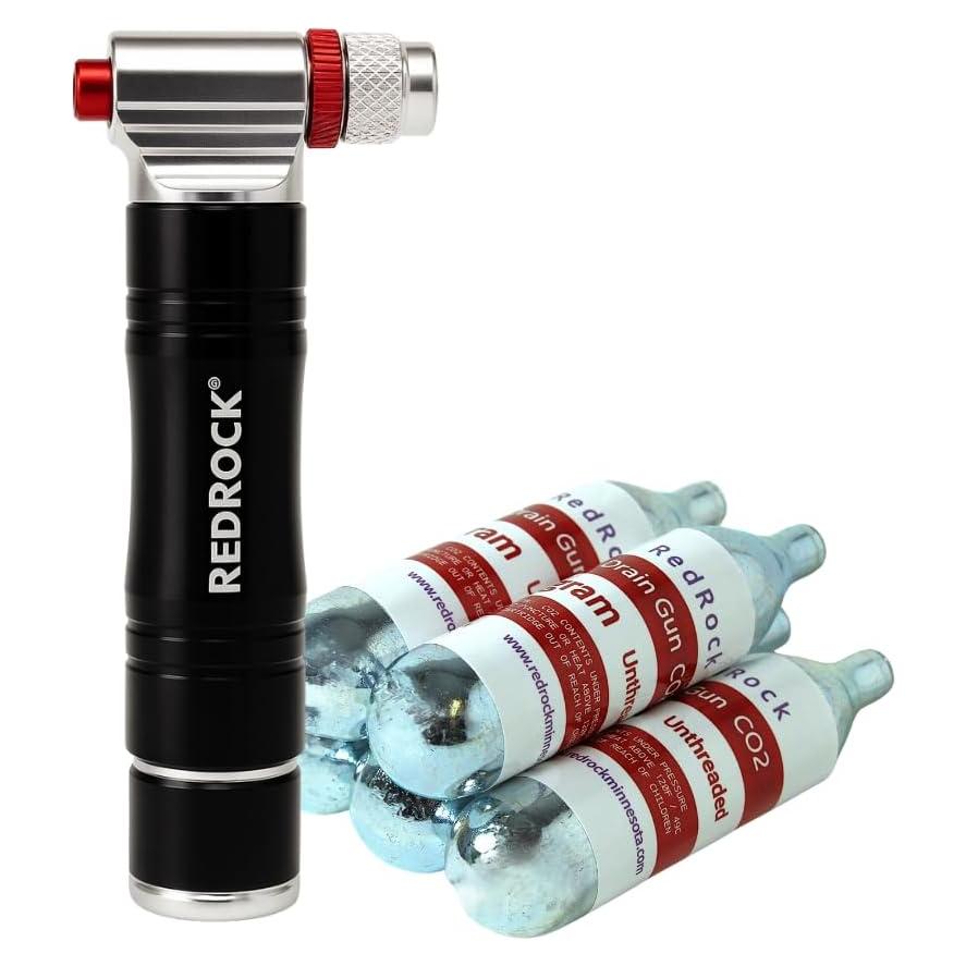 Kit Inflador CO2 RedRock 16g para Bicicletas - Rápido y Portátil