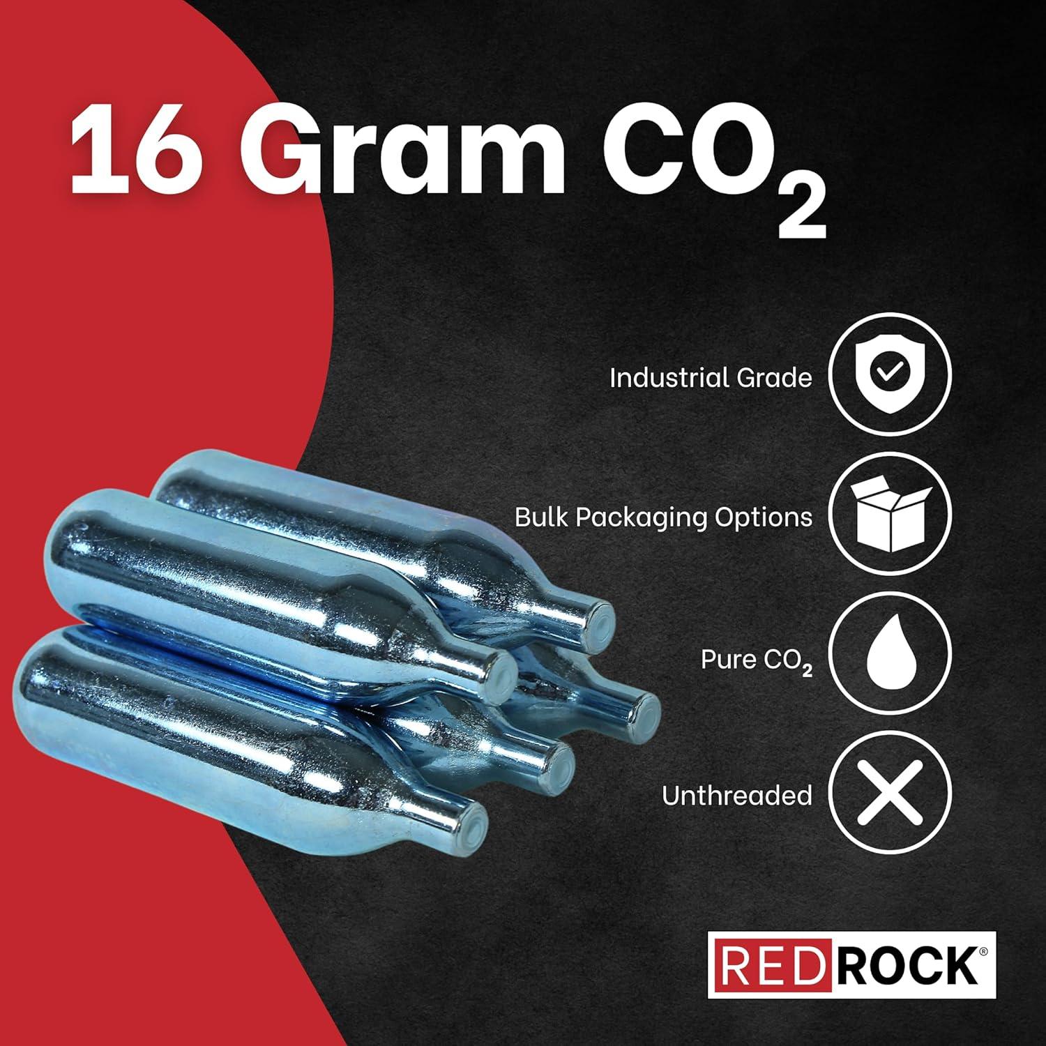 Kit Inflador CO2 RedRock 16g para Bicicletas - Rápido y Portátil