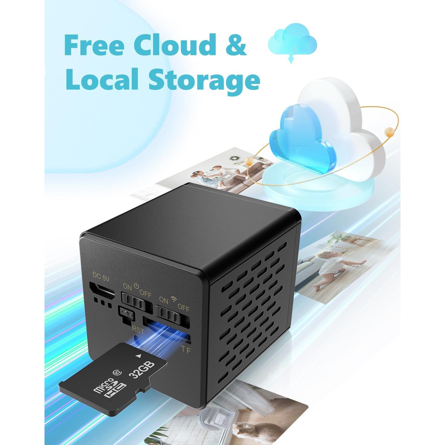 Cámara Espía Oculta Beturnown 4K HD WiFi 32GB