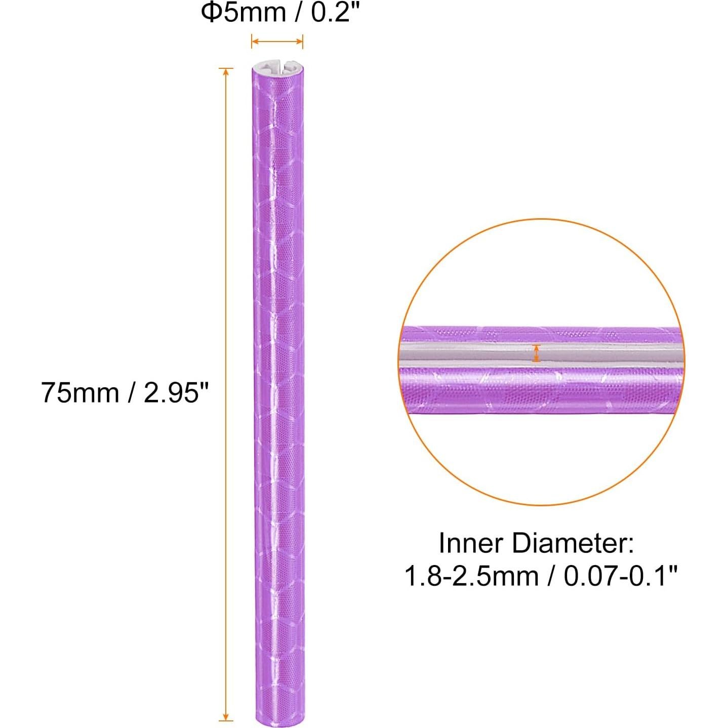 Cubiertas Reflectantes para Radios de Bicicleta HARFINGTON Morado