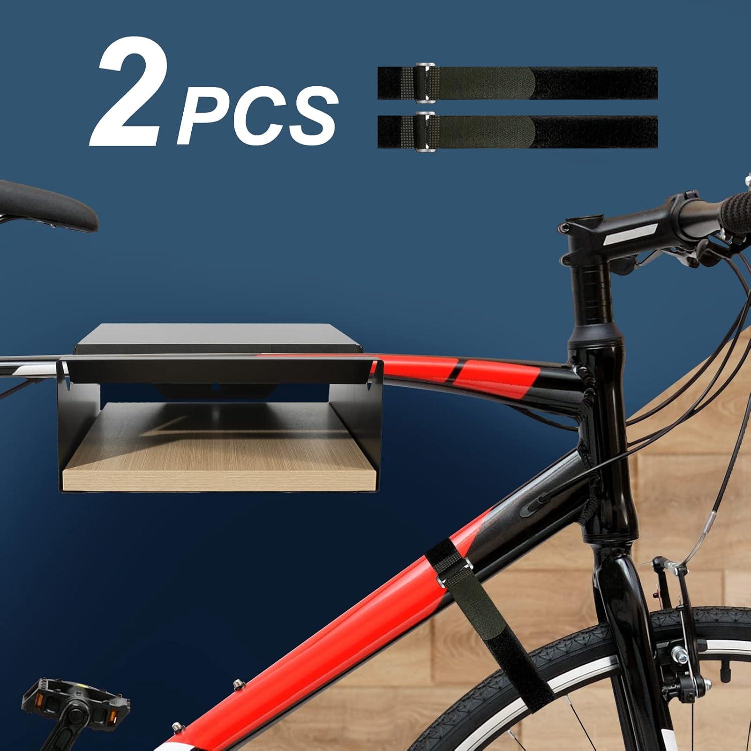 Soporte de Pared para Bicicleta MOSHAY S-Rack Aluminio y Madera