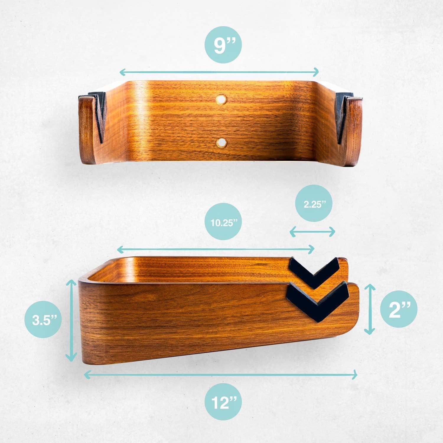 Soporte de Pared para Bicicleta WOKK - Madera Ingenierizada, 18 kg