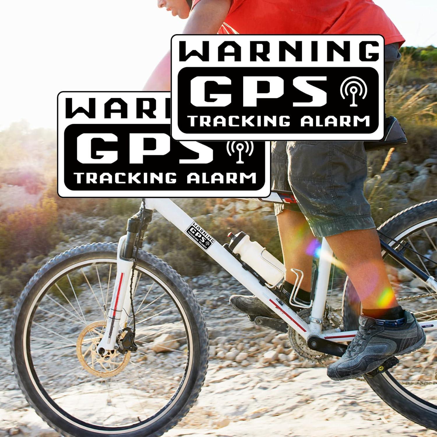 Etiquetas de Alarma de Rastreo GPS JINGIHE 10 Pcs 12x6 cm