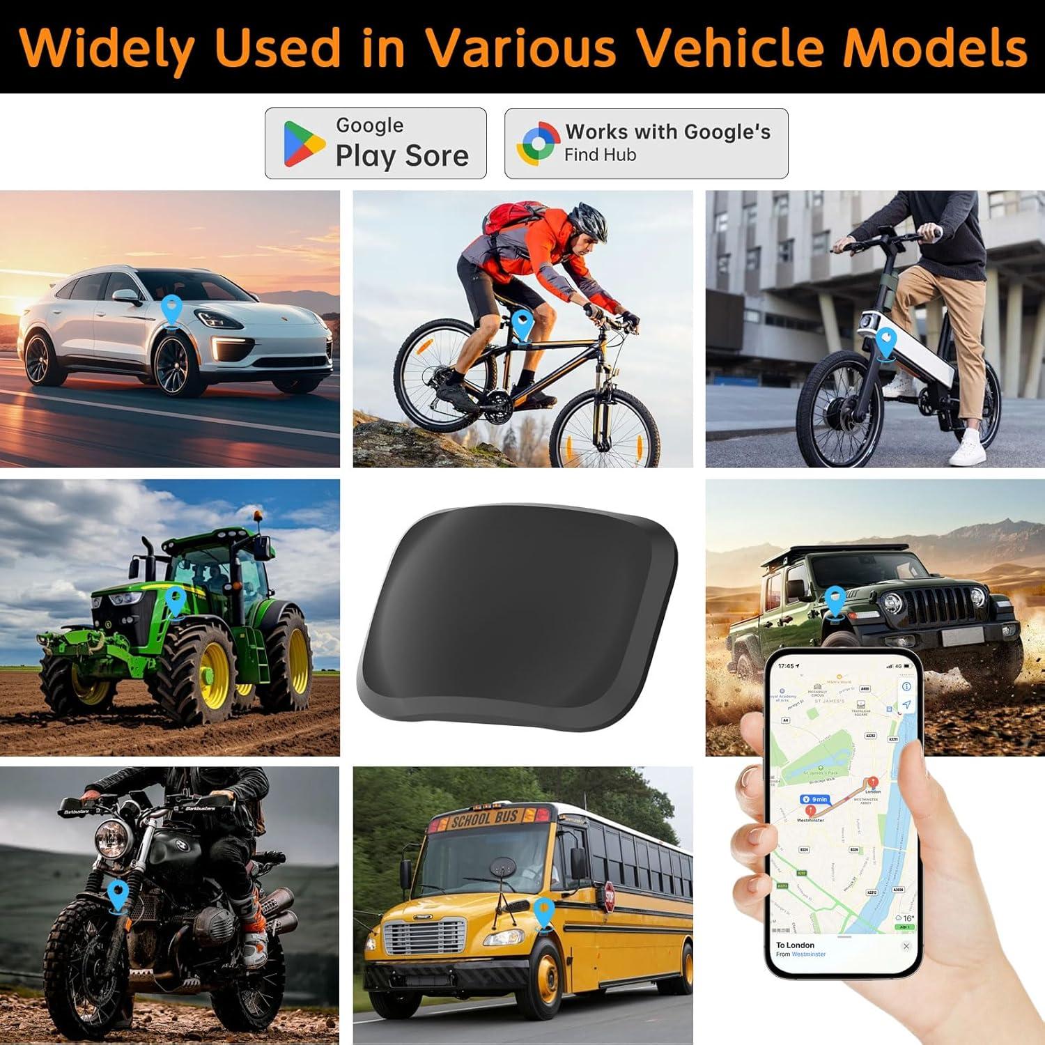 Rastreador GPS Magnético Impermeable JNLIK para Vehículos