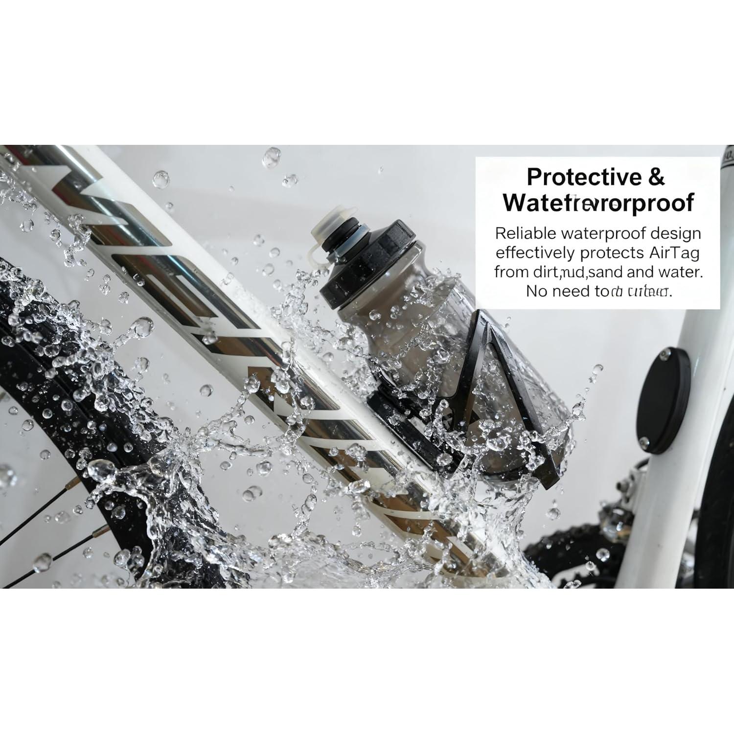 Soporte Antirrobo para AirTag de Bicicleta Ebzcg - Impermeable