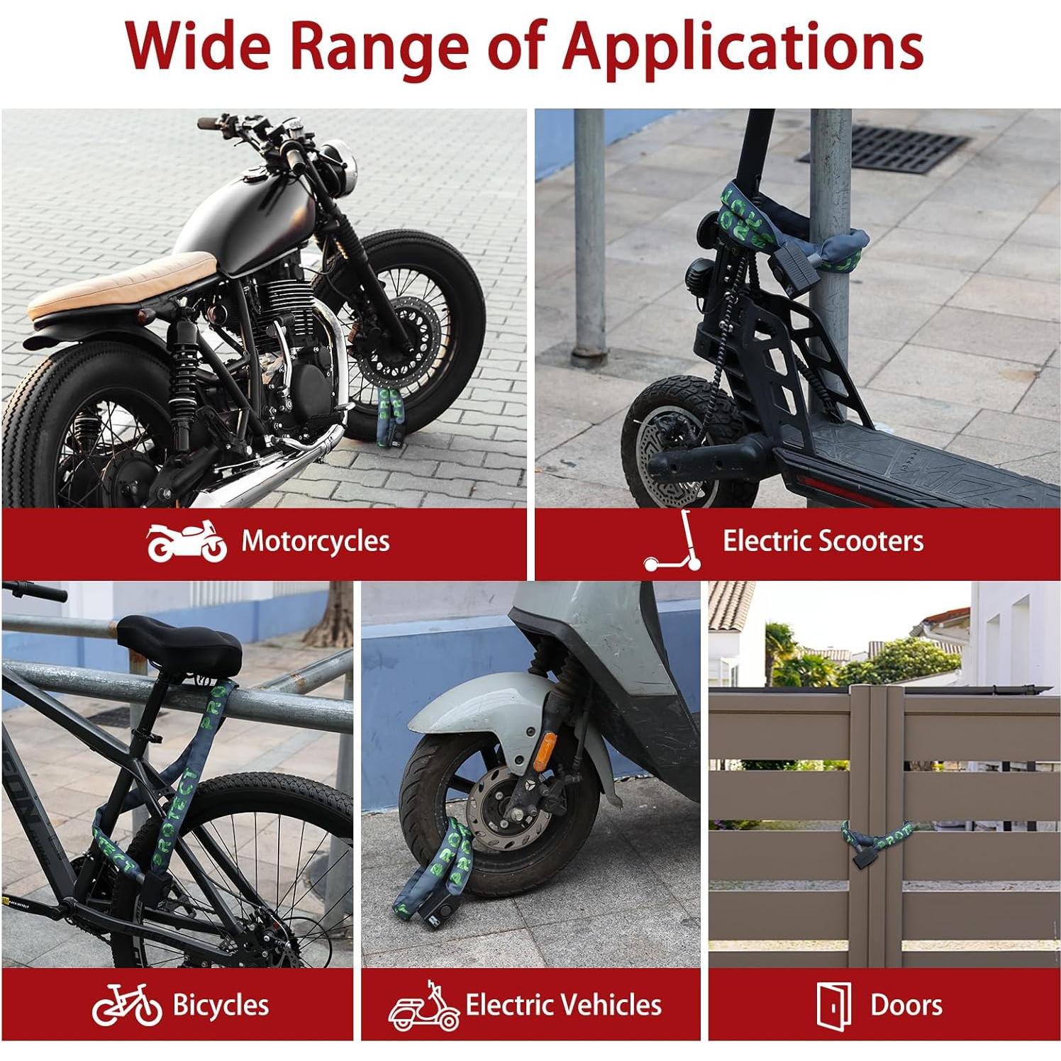 Candado de Bicicleta Inteligente BANGTING con Alarma 110dB