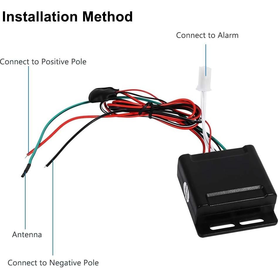 Kit de Seguridad Antirrobo para Motocicleta VGEBY 12V Control Remoto