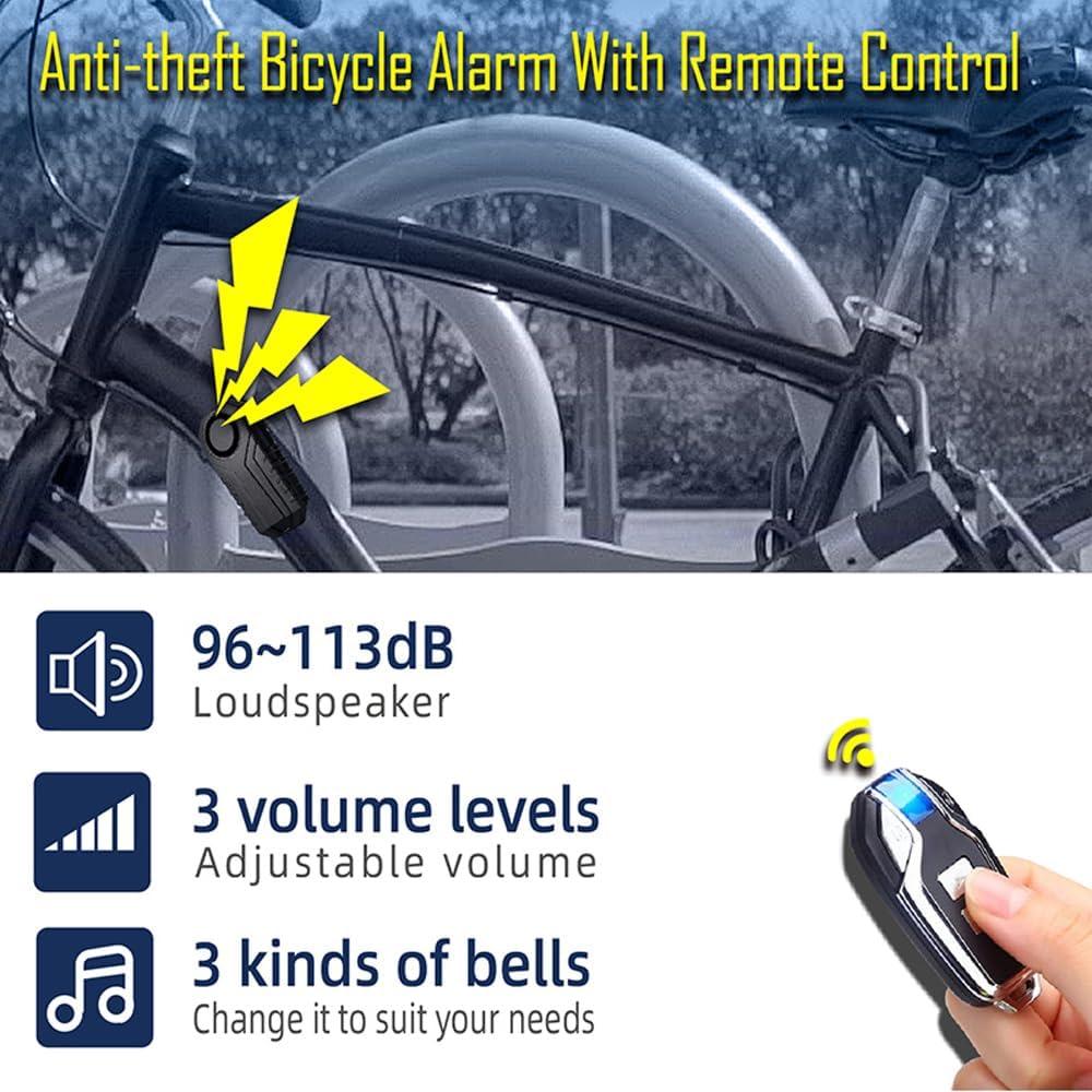 Alarma Antirrobo Inalámbrica Enegg Vibration-Alarm-ENSF22R 113dB