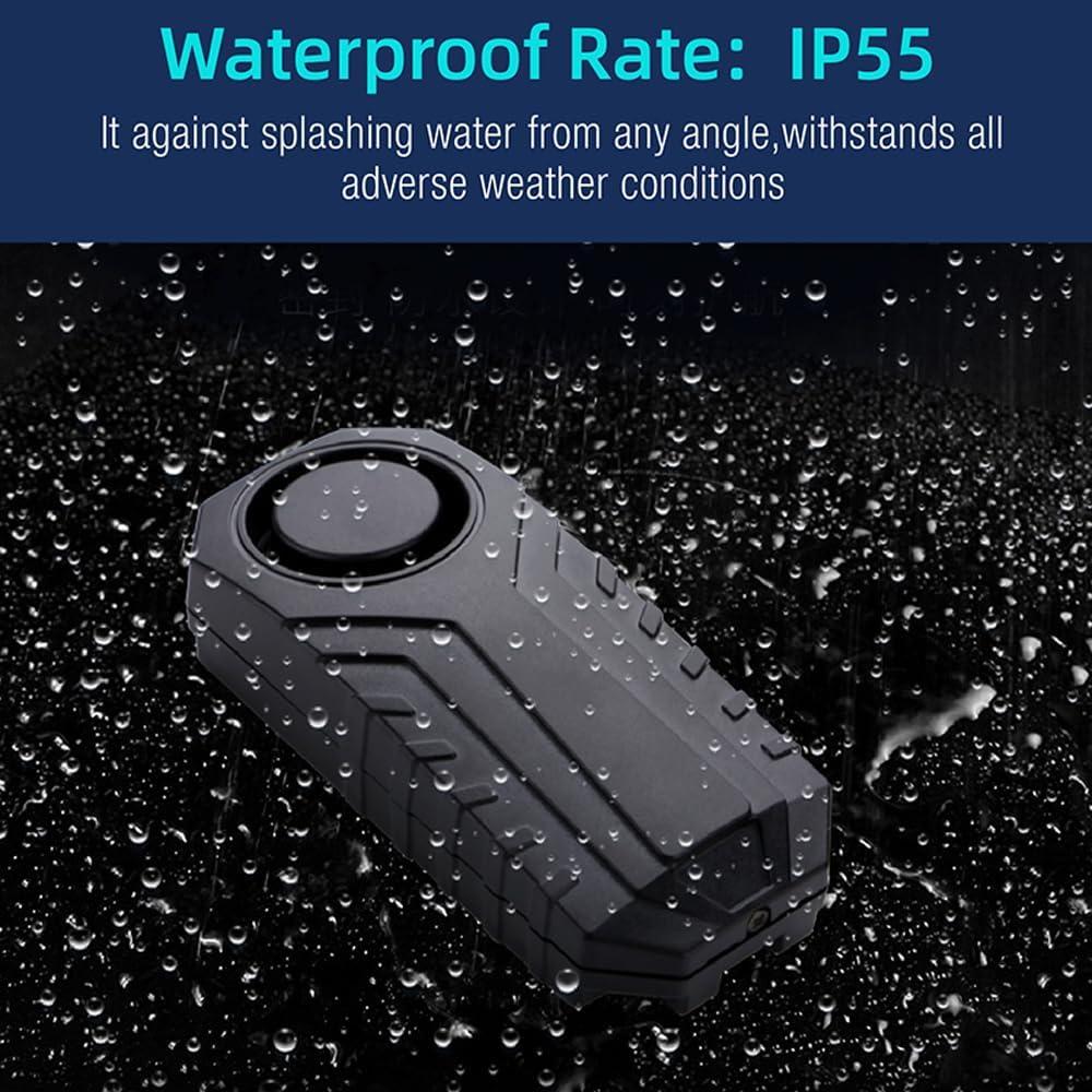 Alarma Antirrobo Inalámbrica Enegg Vibration-Alarm-ENSF22R 113dB