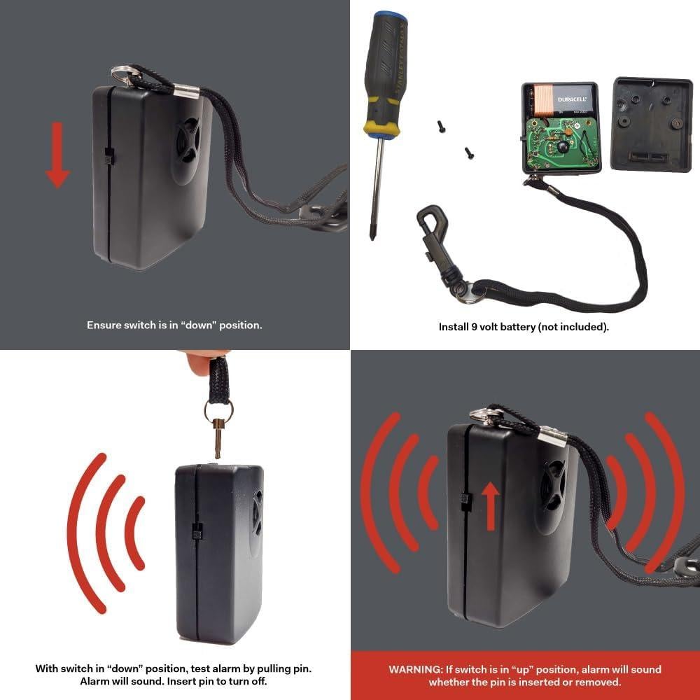 Sistema de alarma de seguridad Dowco Guardian 26038-00 para moto