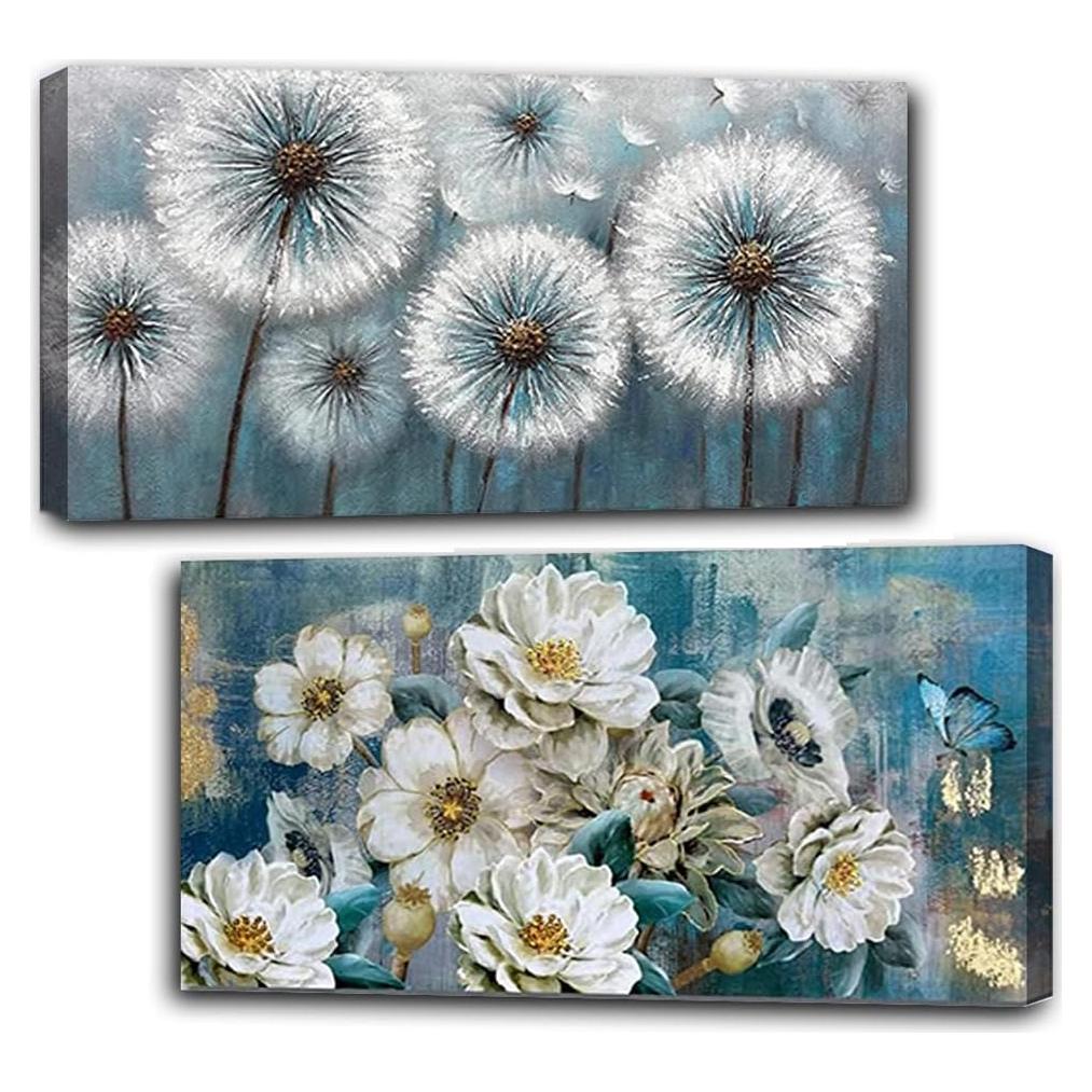 Kit de Pintura de Diamante OFRKE 5D Diente de León 2 Piezas