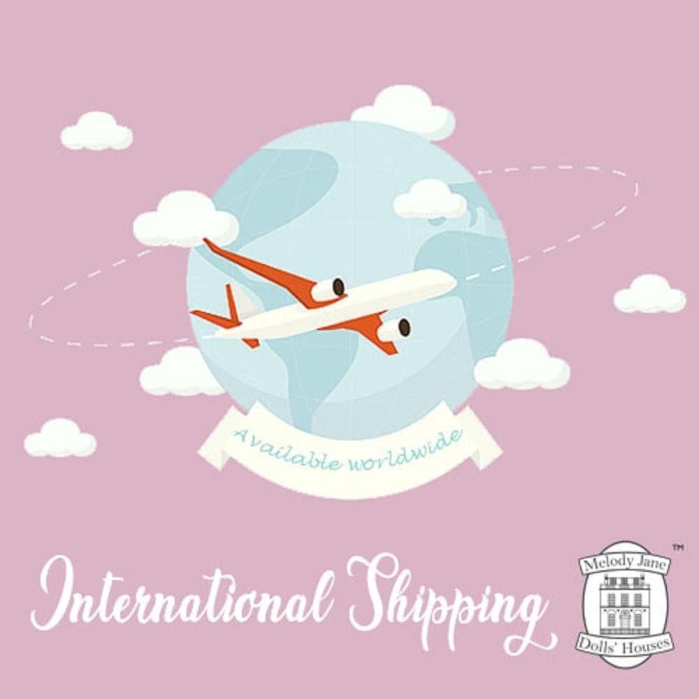 Chimenea de Madera de Nogal 1:12 Melody Jane 15x5x10 cm