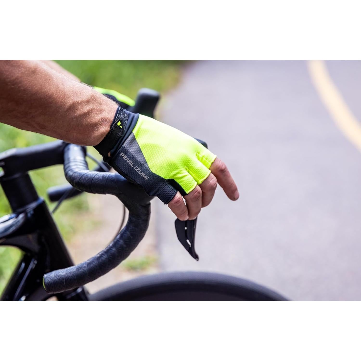 Guantes de Ciclismo Pearl iZUMi Elite Gel para Hombres - Negro