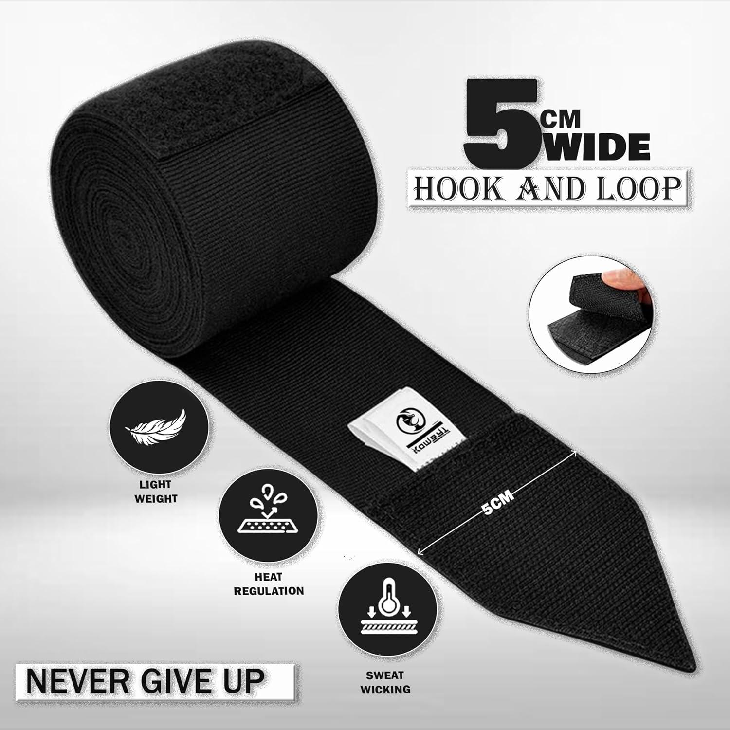 Vendas de Boxeo KOMBAT USA 457 cm Unisex - Soporte Muñeca