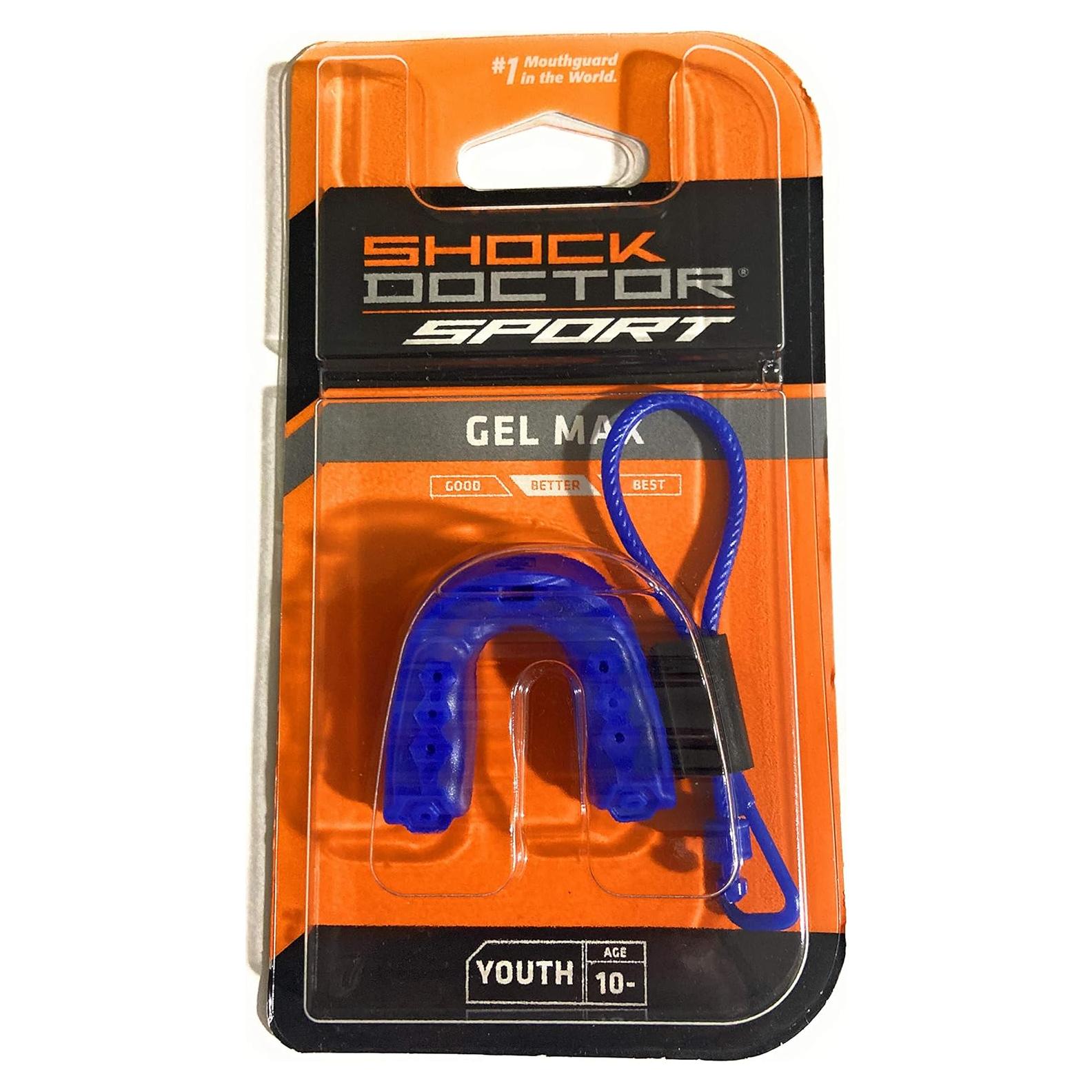 Protector bucal Gel Max Shock Doctor - Ajuste Personalizado