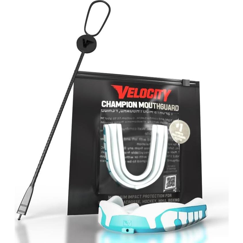 Protector Bucal Velocity Champion Joven Plus Rosa y Azul
