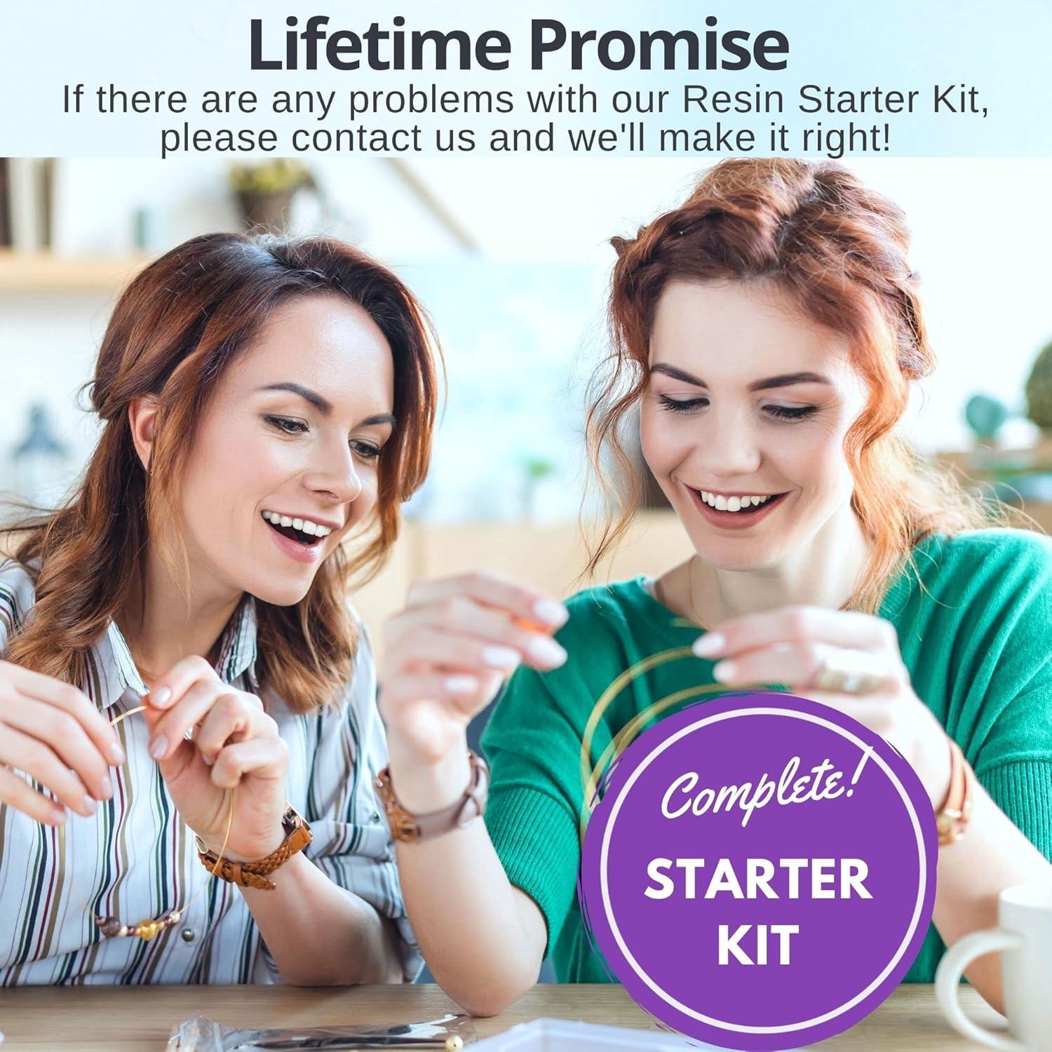 Kit de Resina Epóxica Piccassio 208 Piezas para Joyería