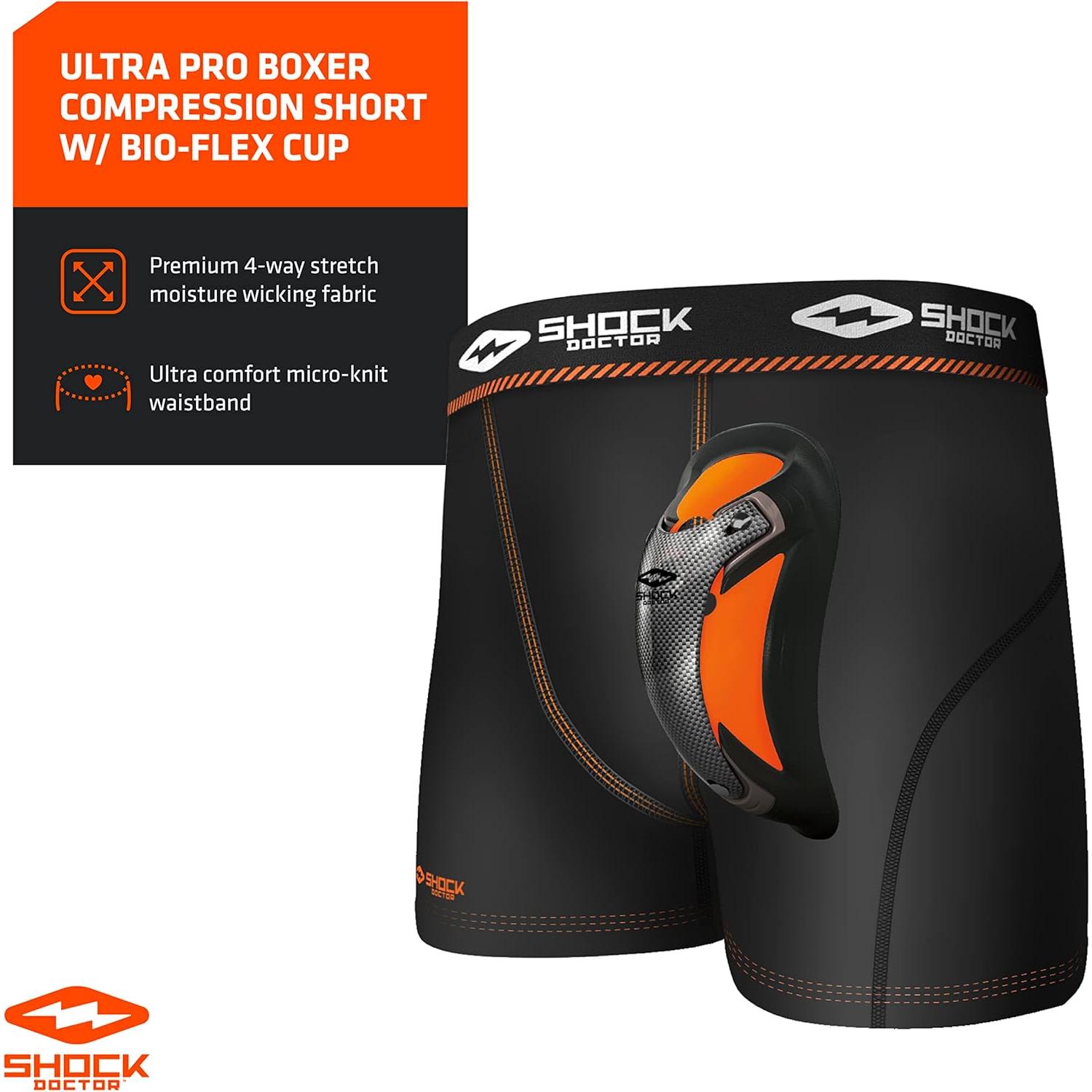Boxer Corto de Compresión Ultra Pro Shock Doctor Hombre XL