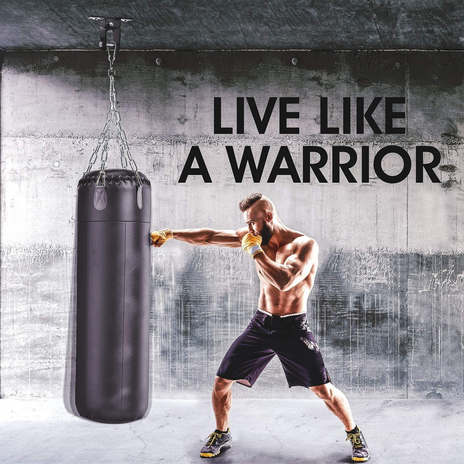 Soporte Pesado Yes4All para Sacos de Boxeo - Montaje Techo