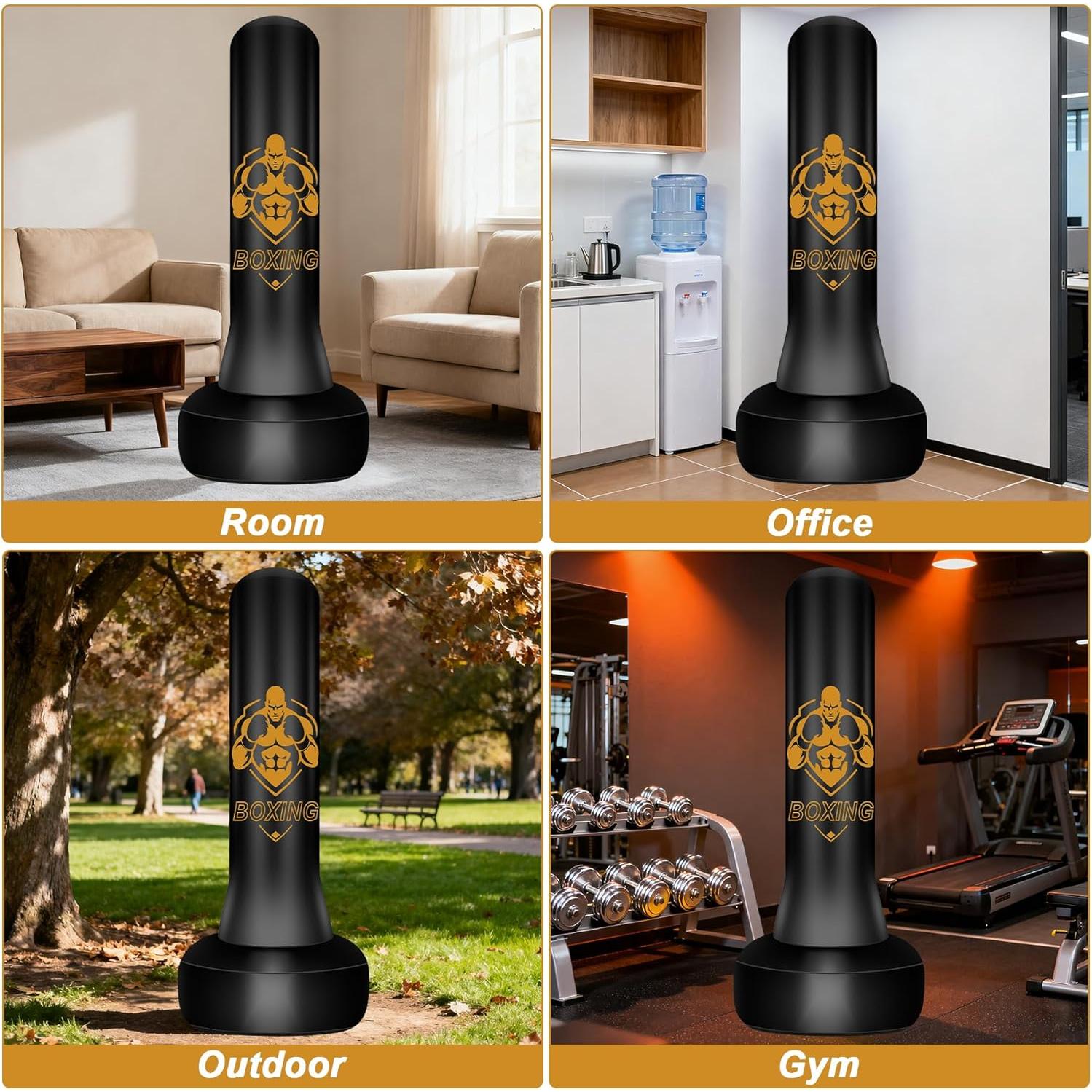 Saco de Boxeo Independiente Vobab 70 cm para Adultos