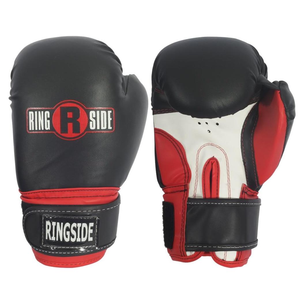 Guantes de Sparring Ringside BG16 YTH Juvenil Negro/Rojo