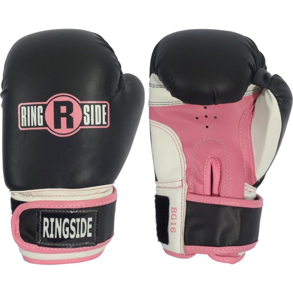 Guantes de Sparring Ringside BG16 YTH Juvenil Negro/Rojo