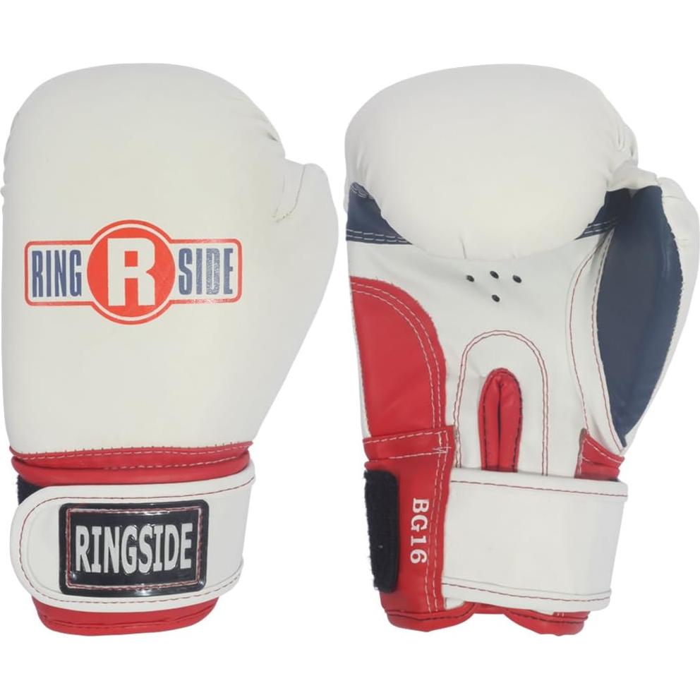 Guantes de Sparring Ringside BG16 YTH Juvenil Negro/Rojo