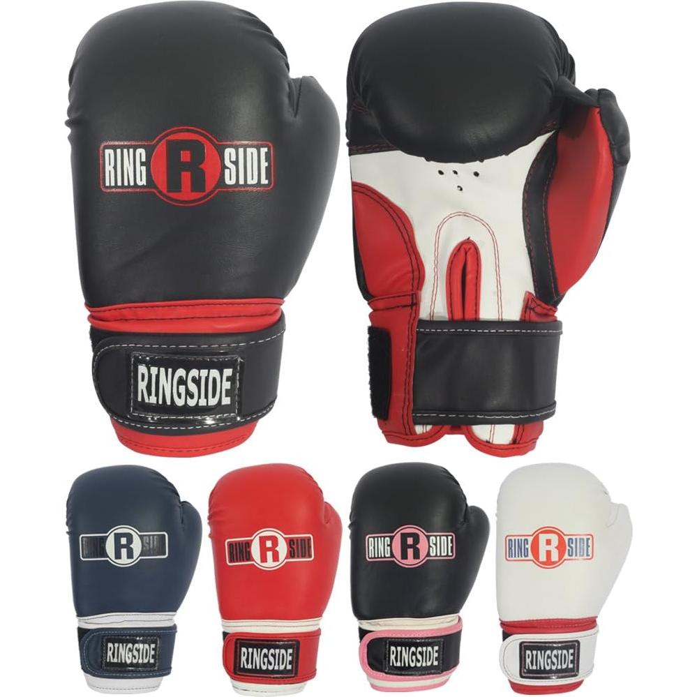 Guantes de Sparring Ringside BG16 YTH Juvenil Negro/Rojo