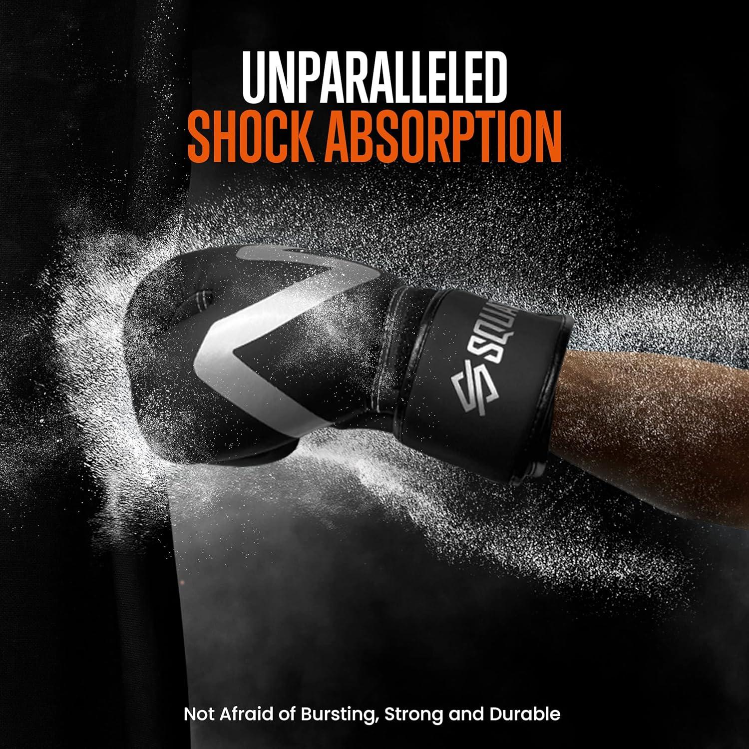 Guantes de Boxeo SQUATZ de Cuero Vegano para Sparring